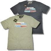 View Item Lambretta Mod Innocenti Scooter Badge Crew Neck T Shirt